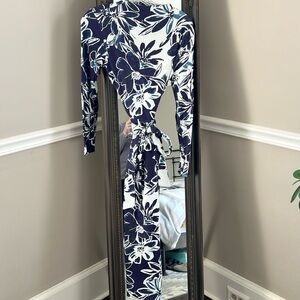 Amour Vert floral wrap dress, size S